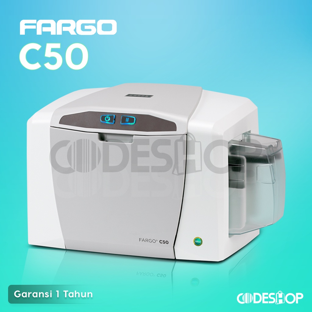 Jual PRINTER ID CARD FARGO C50 CETAK KARTU 1 SISI C-50 C 50 | Shopee ...