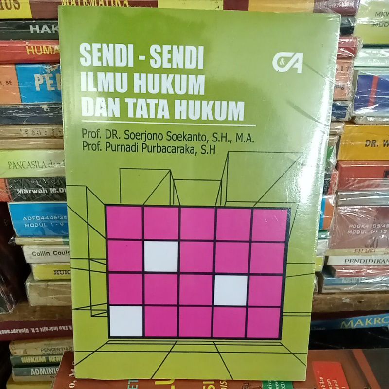 Jual Buku Sendi Sendi Ilmu Hukum Dan Tata Hukum Shopee Indonesia