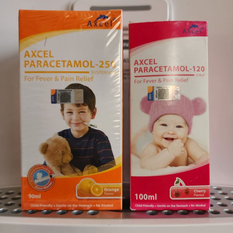 Jual Axcel Paracetamol - Penurun Demam Anak (Malaysia) | Shopee Indonesia