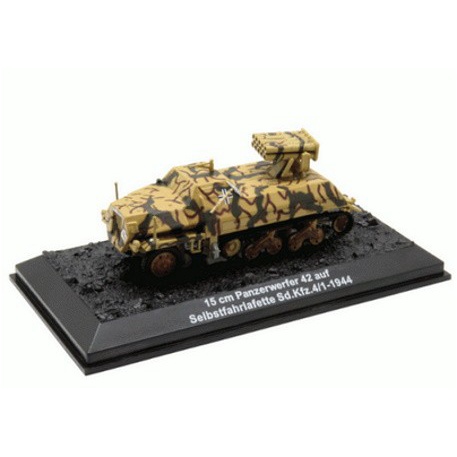 Blindé Sd.Kfz 4/1 Panzerwerfer 42 - 1/72 - Orne 1944 - Neuf Sous Boîte - Zamak