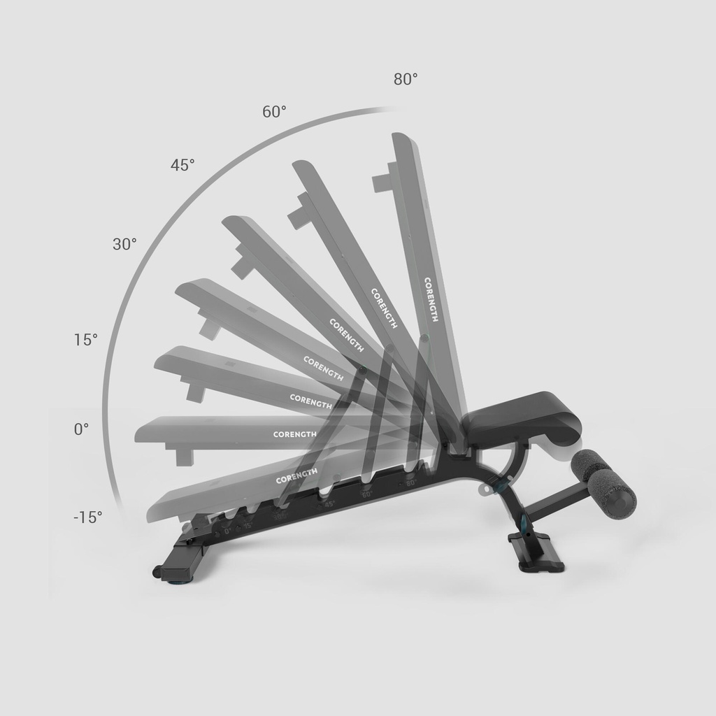 Jual Decathlon CORENGTH Bench 900 Hitam - 8766093 | Shopee Indonesia