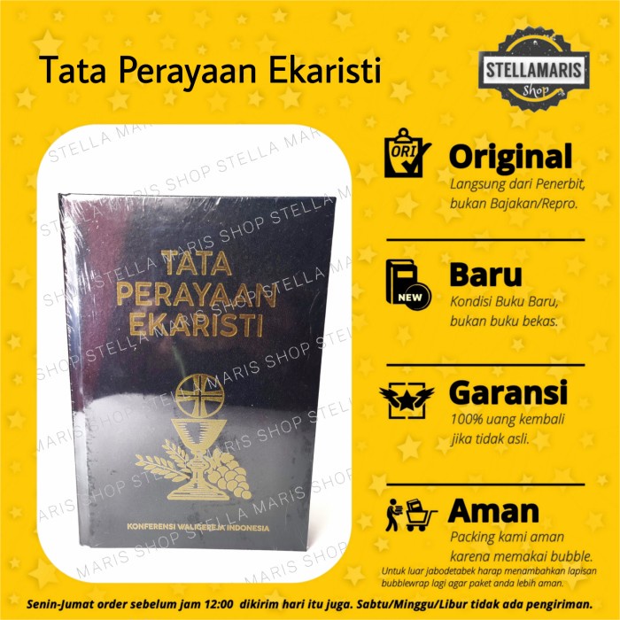 Jual A1 TATA PERAYAAN EKARISTI BUKU IMAM - EDISI TERBARU - MISA KATOLIK ...