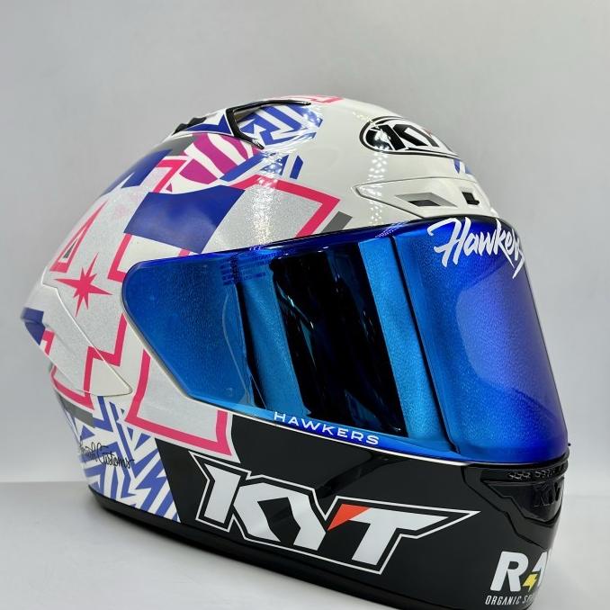 Jual TERBARU !!! KYT HELM NZ RACE ESPARGARO 2022/E06 KYT FULL FACE NZ