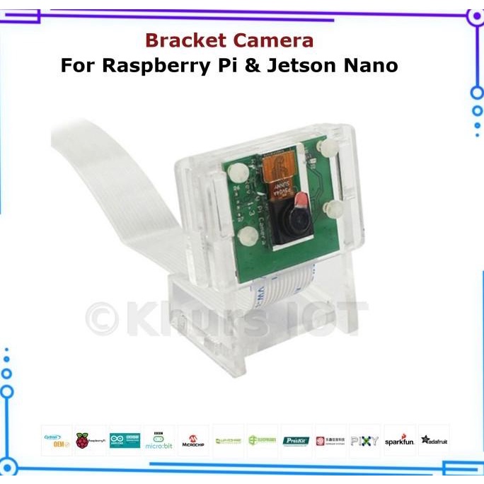 Jual Bracket / dudukan Camera For Raspberry Pi or Nvidia Jetson ...