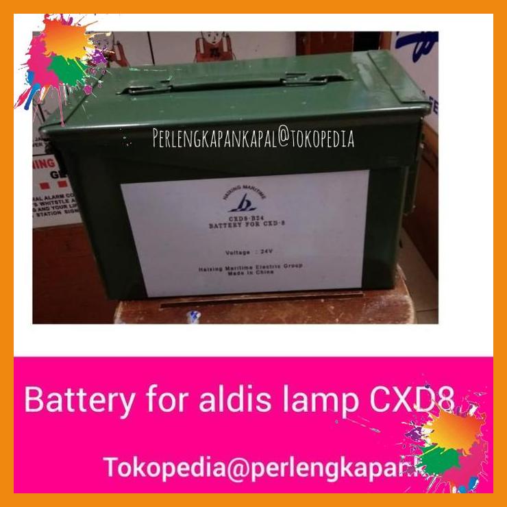 Jual battery for aldis lamp cxd8/ batre lampu aldis [pkp] Shopee