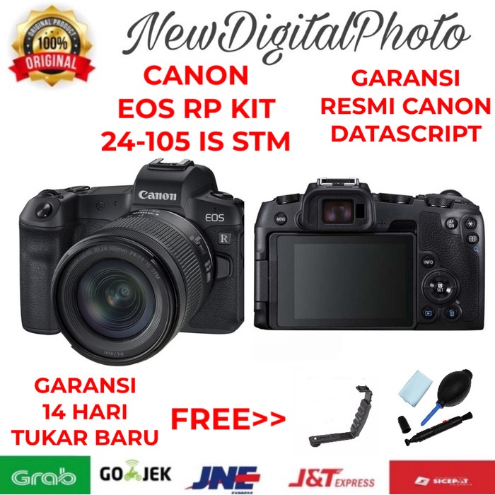 Jual CANON EOS RP BODY ONLY / EOS RP BODY + MOUNT ADAPTER EFEOS R