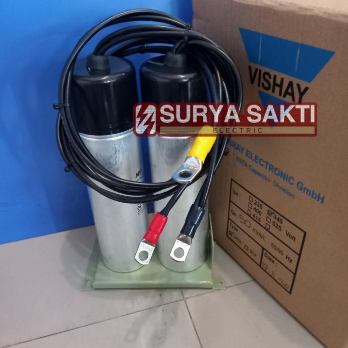 Jual Capacitor Vishay 50Kvar Kapasitor Bank 50 Kvar 3P 50 Hz 440V Open
