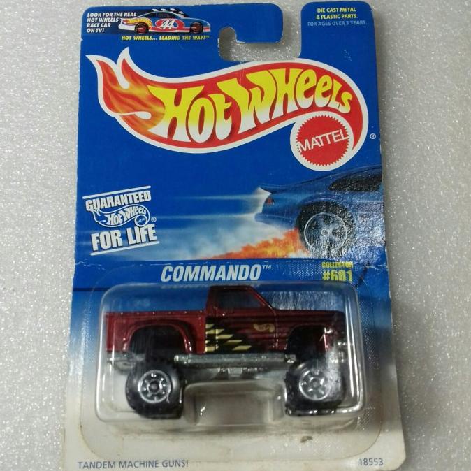 Jual HOT WHEELS COMMANDO. BASED ON A 1980-1986 FORD F150 - F100 ...