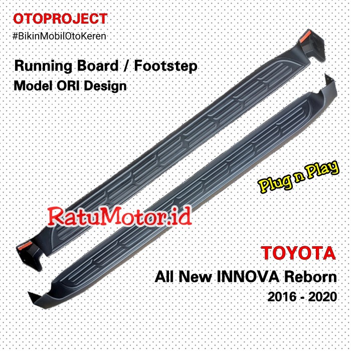 Jual FOOTSTEP Running Board ORI Design INNOVA Reborn 2016 2020 Foot