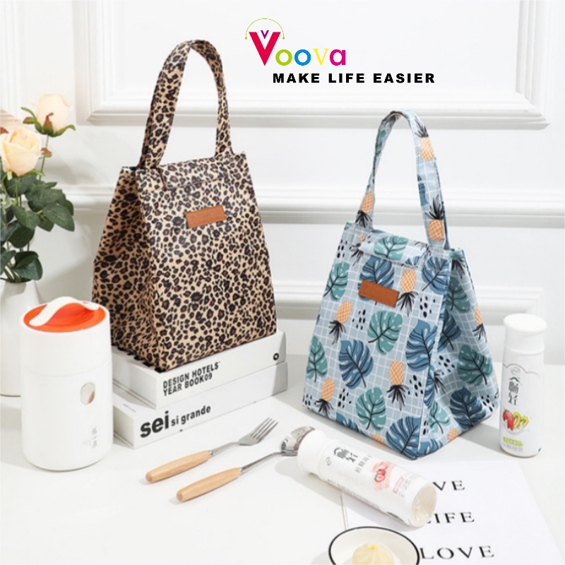 Jual VOOVA Tas Bekal Makanan / Alumunium Foil Lunch Bag / Lunchbox