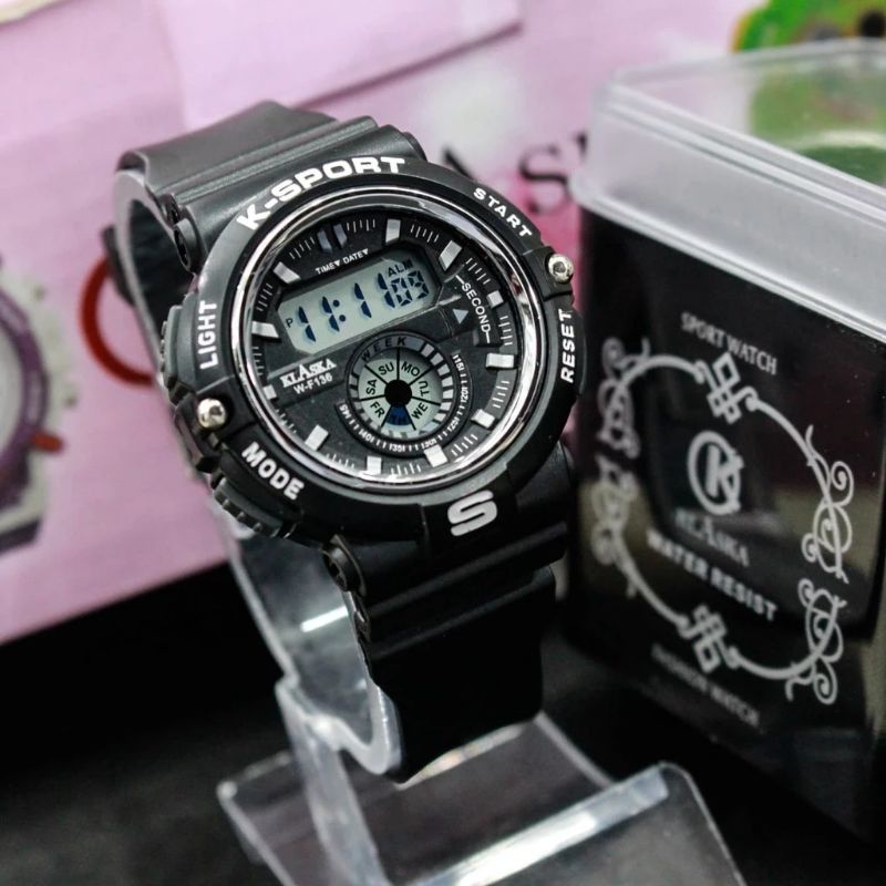 Jual JAM TANGAN ANAK TK/SD/SMP LASIKA 7136 DIGITAL ORIGINAL | Shopee ...