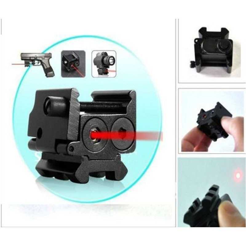 Jual Tactical Red Dot Laser Sight 532Nm Picatinny Mount / Laser Senapan ...