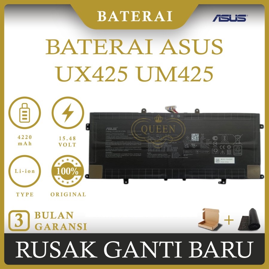 Jual Baterai Laptop Asus Zenbook Ux Um Ux Ea Ux Ja