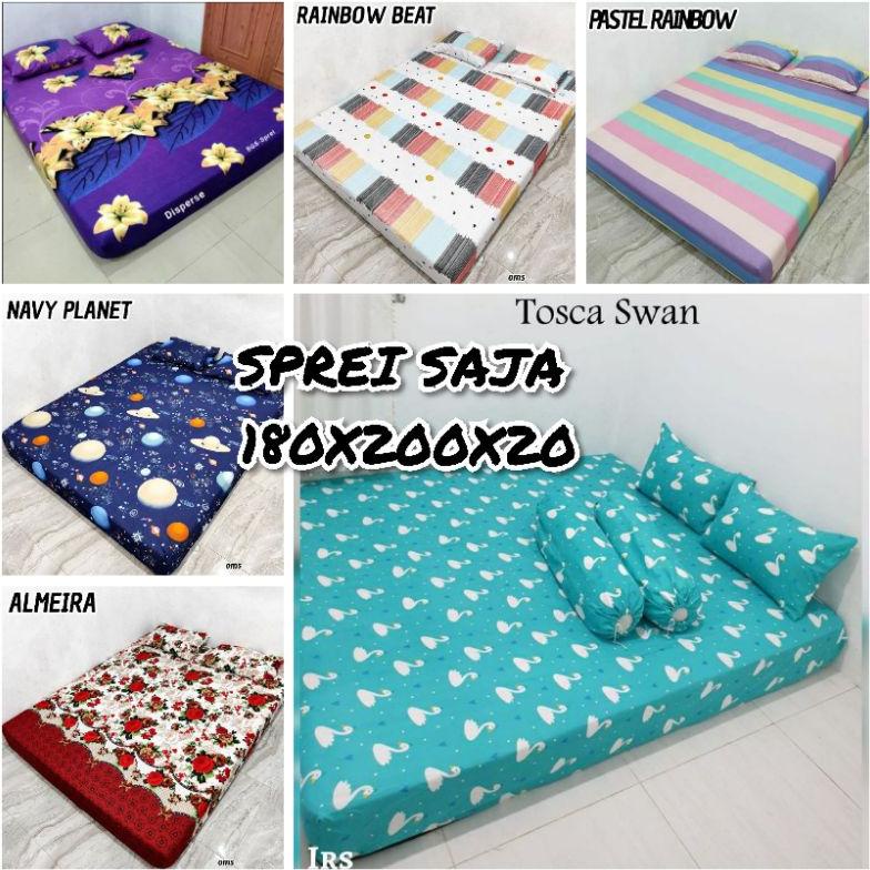 Jual Cod Sprei Saja Tanpa Sarban Sargul Ukuran 180 Viral Shopee