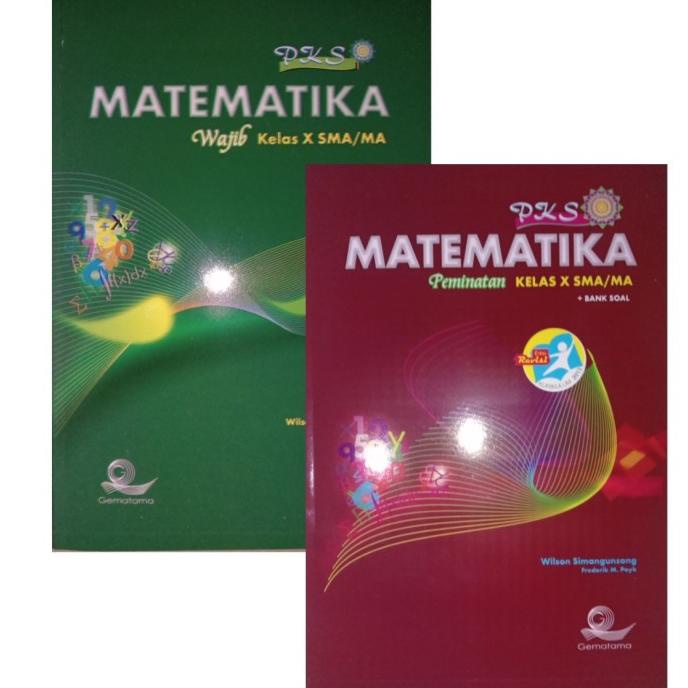 Jual Buku SMA/MA PKS Matematika X Wajib Dan Minat | Shopee Indonesia