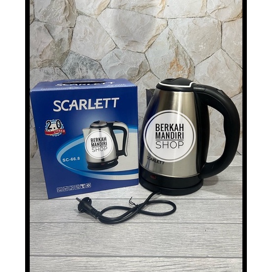 Jual Na Bisa Cod Teko Listrik Scarlett 2 Liter Electric Heat Kettle 2l Teko Listrik Pemanas 9726