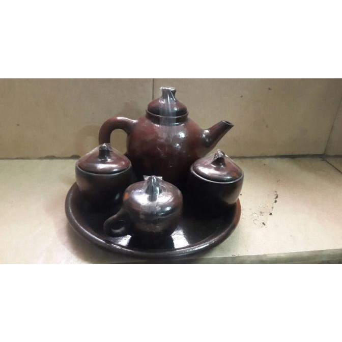 Jual Poci Teh Poci Set Tanah Liat Teko Teh Poci Satu Set Cangkir Jadul Shopee Indonesia 3140