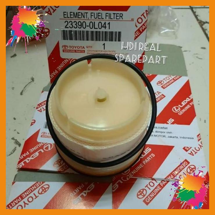 Jual fuel filter saringan solar toyota fortuner innova hilux 100% ...