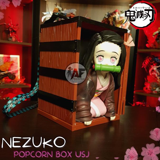 Jual Statue Demon Slayer Kamado Nezuko Popcorn Box USJ design cod se