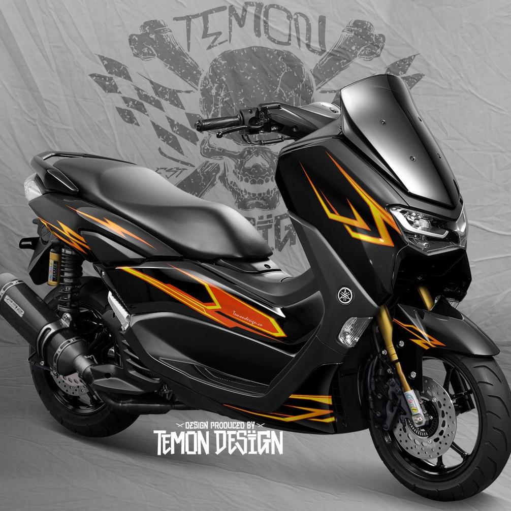 Jual Sticker Nmax Full Body Decal Stiker Nmax New Full Desain Striping Viral Shopee