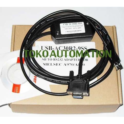 Jual A970 A985 GOT HMI cable USB-AC30R2-9SS USB AC30R2 PLC 9SS Kabel ...
