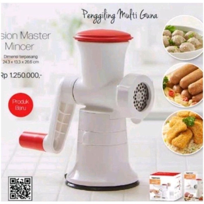 Jual Tupperware Fusion Master Mincer Penggiling Daging Serbaguna ...