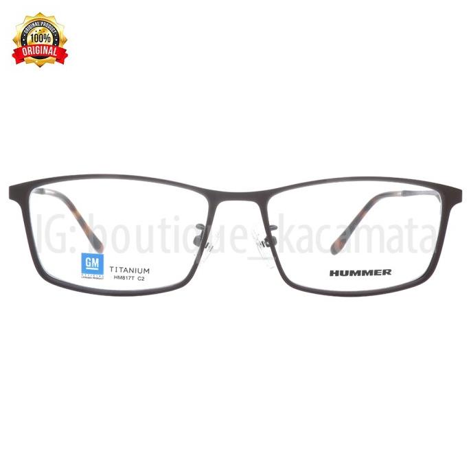 Jual Frame Kacamata Hummer Original Titanium HM817T | Shopee Indonesia