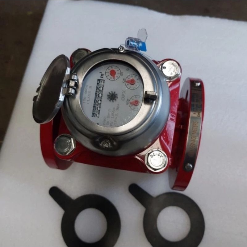 Jual Meteran air panas hot 130°C - 2 inch // flow meter water meter ...