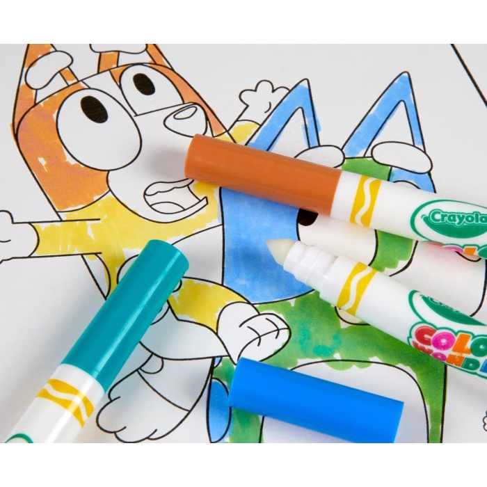 Jual MUST HAVE!! CRAYOLA BLUEY COLOR WONDER COLORING BOOK PAGES