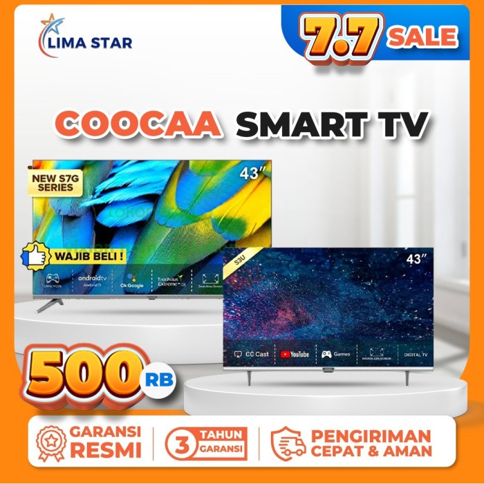 Jual Coocaa 32 Inch Digital Smart Tv Model Coocaa 32s3u Original Resmi