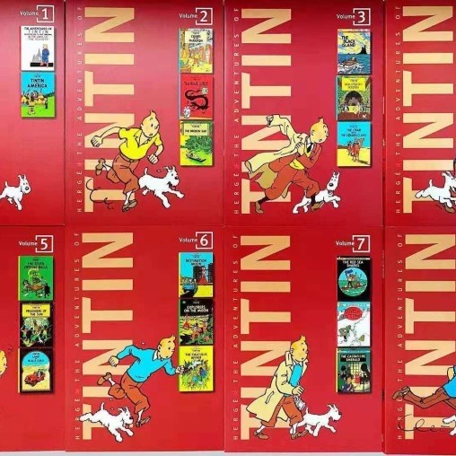 Jual Tintin Box Set Buku Tintin Komik Premium Shopee Indonesia