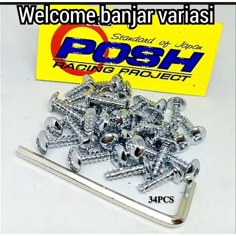 Jual Baut Body L Baut Body Full Set Pcs Yamaha Mx Mio Jupiter Xeon Nouvo Dll Shopee Indonesia