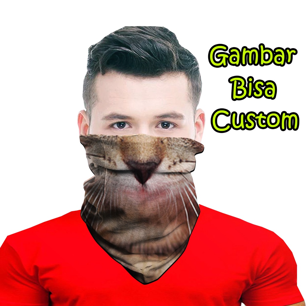 Jual masker buff motif kucing | Shopee Indonesia