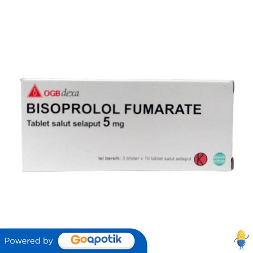 Jual Bisoprolol Ogb Dexa Medica Mg Box Tablet Shopee Indonesia