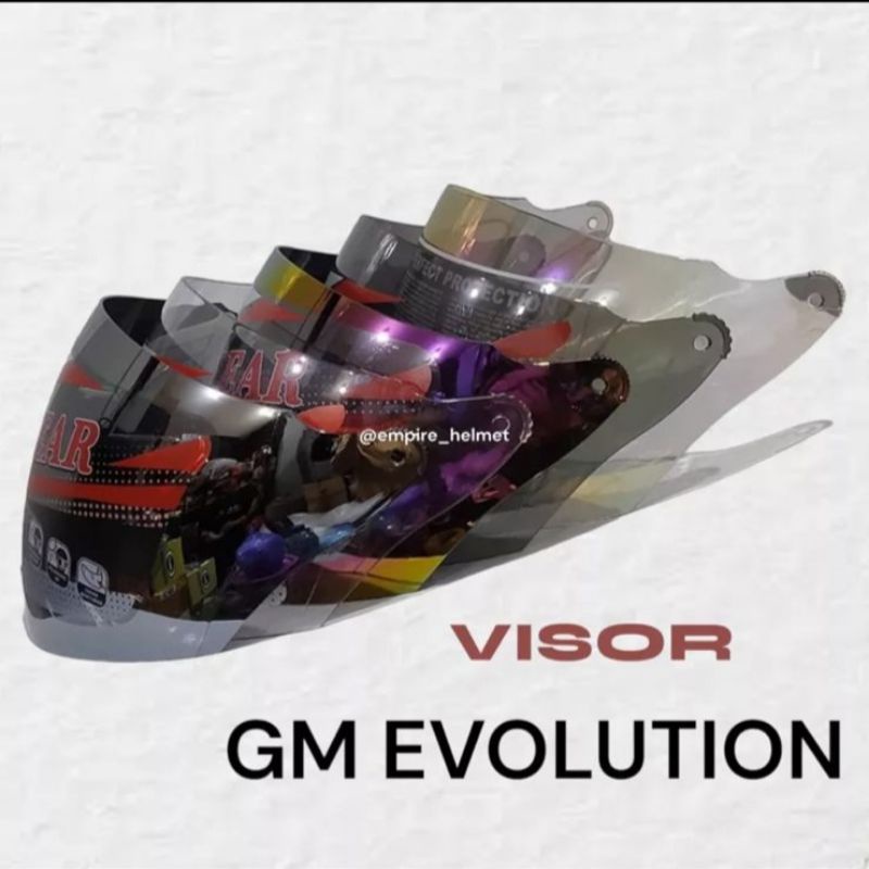 Jual Kaca Visor Helm GM Evolution | Icon | Fighter | GANS Evo | GIX ...