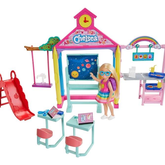 Barbie Club Chelsea Puppe Im Burger-Kostüm – Mit Haustier & Schlüsselanhänger, Für Kinder Ab 3 Jahren