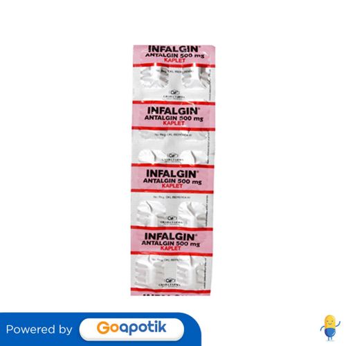 Jual INFALGIN 500 MG STRIP 10 KAPLET | Shopee Indonesia