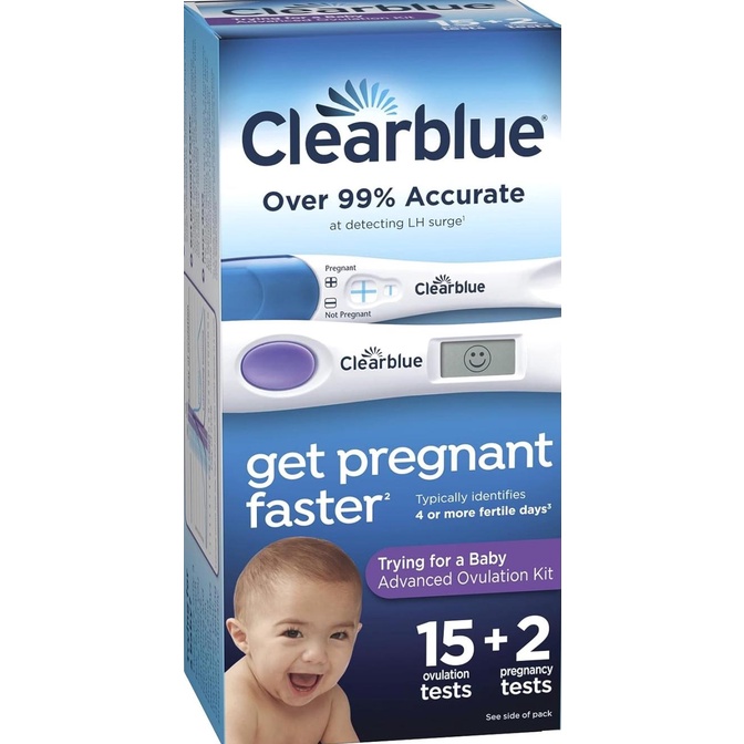 Jual Clearblue Pregnancy Test Early Detection Smart Countdown Ovulation