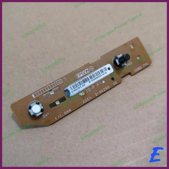 Jual Pcb Board Tombol Panel Switch Power On Off Printer Epson L