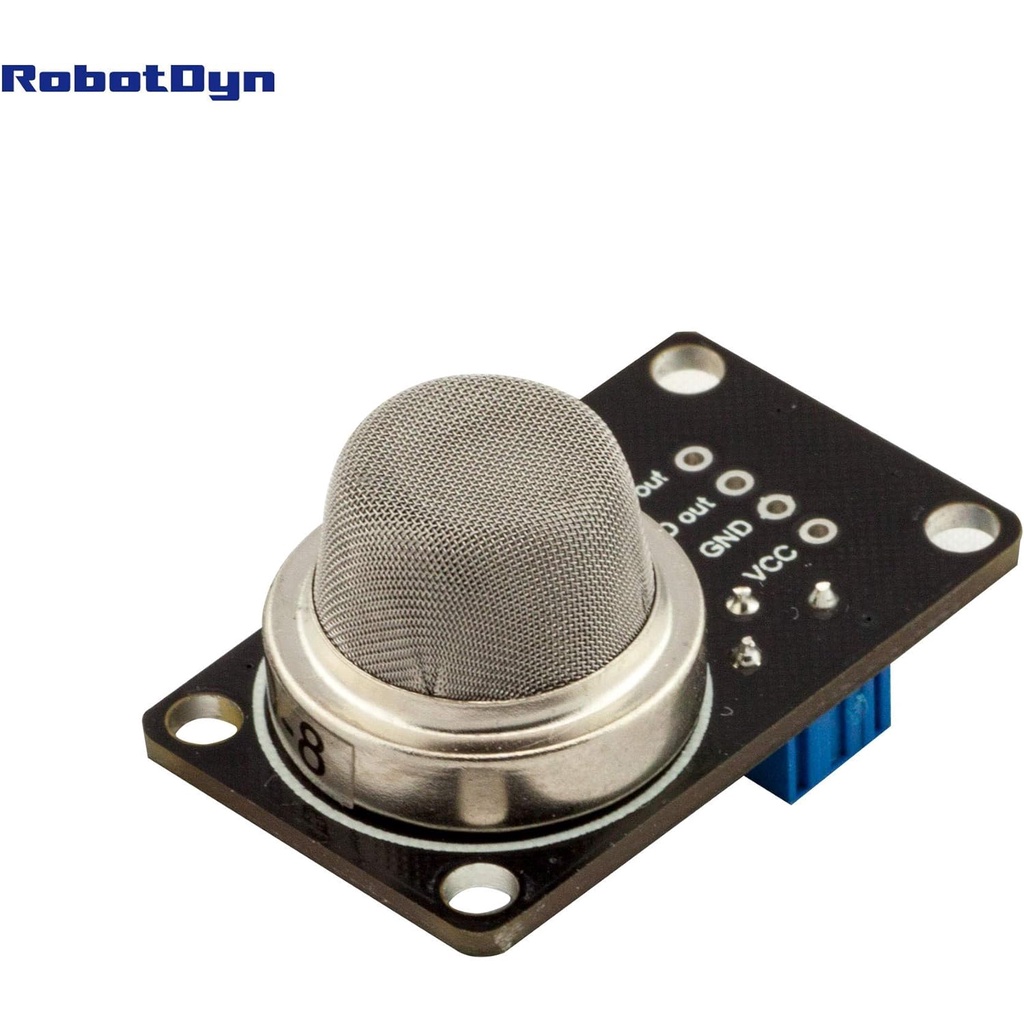Jual Modul Sensor Gas H2 Hidrogen MQ8 RobotDyn MQ-8 Hydrogen Gas Sensor ...