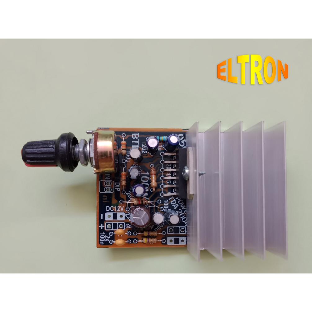 Jual Terbatas Kit Power Amplifier Btl Mono Tda2005 12V Dc Edisi