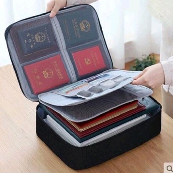 Jual Tas Penyimpanan Dokumen Bergembok Tiga Susun Dokumen Keeper ...