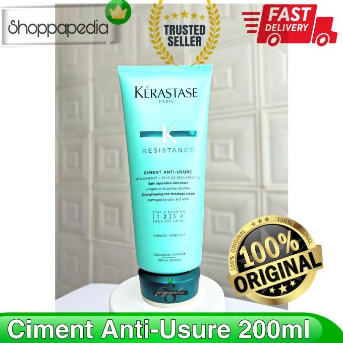 Jual KERASTASE CONDITIONER CIMENT ANTI USURE 200 ml Shopee Indonesia