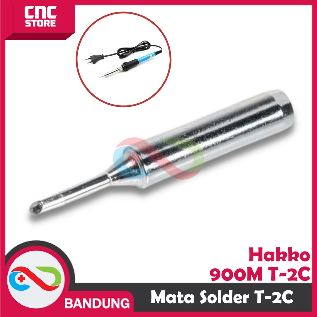 Jual MATA SOLDER TIP HAKKO 900M T-2C BERKUALITAS UNTUK SOLDER STATION ...