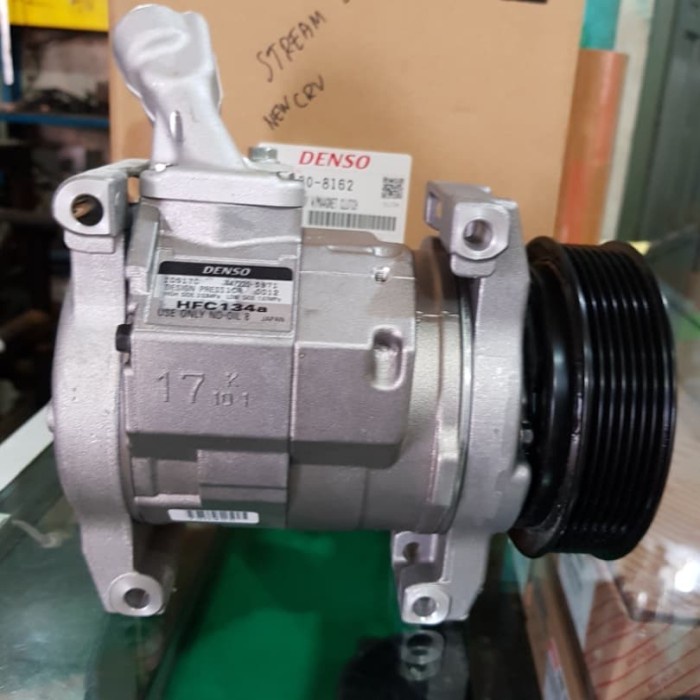 Jual kompresor compresor compressor ac new crv gen 2 asli denso best ...