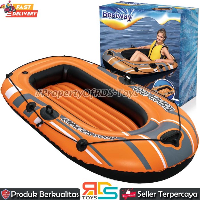 Jual Bestway 61099 Perahu Karet Hydro Force Raft - Orange Terbaru ...