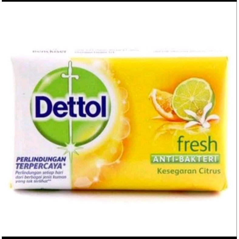 Jual Dettol Body Soap Anti Bacterial Sabun Batang 65g Shopee Indonesia