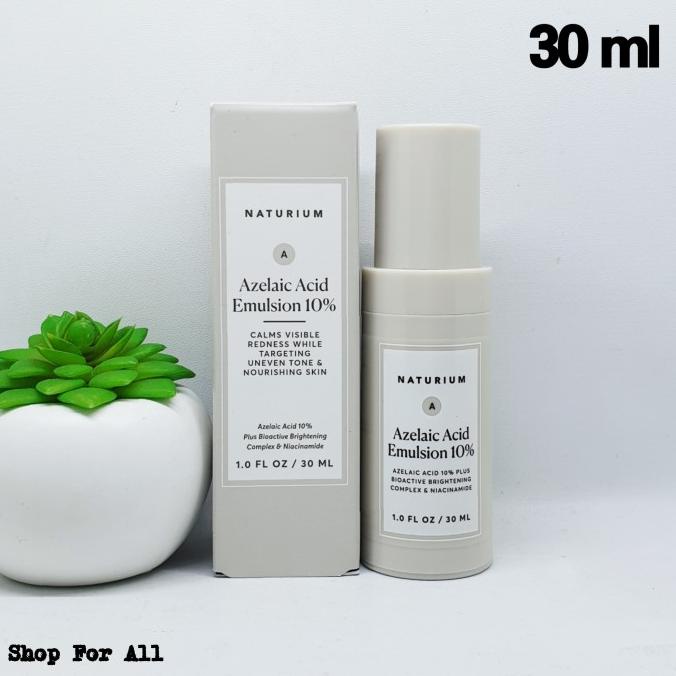 Jual NATURIUM Azelaic Acid Emulsion 10 30ml (Full Size) Shopee