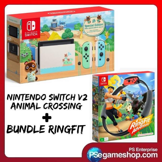 Jual Nintendo Switch Console Animal Crossing New Horizons Limited