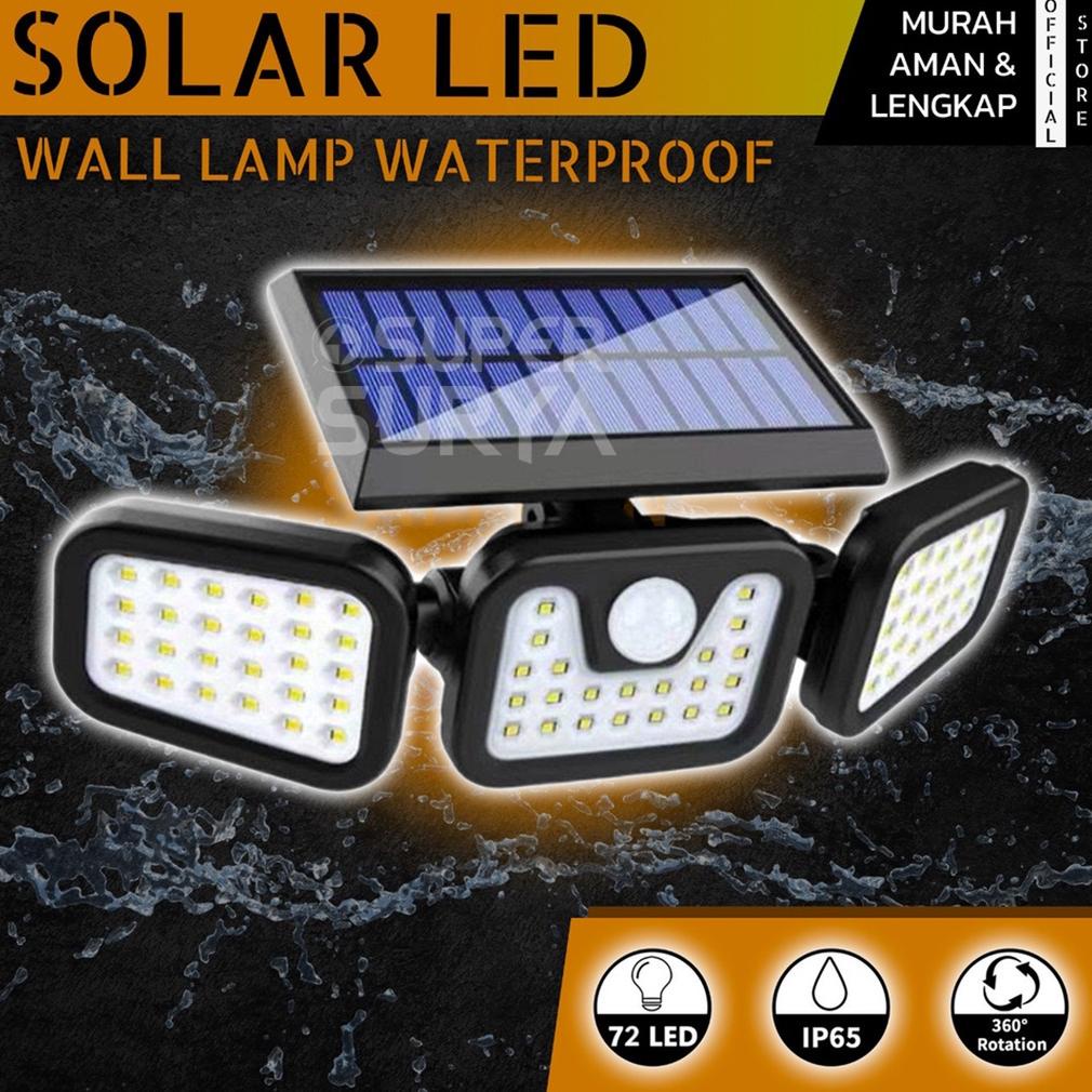 Jual Lampu Dinding Solar Cell Welite 74 LED 1000 Lumens Sensor Gerak ...